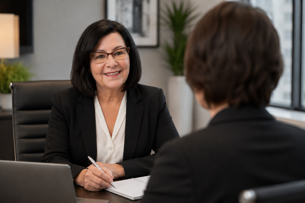 Confidential executive mentoring session